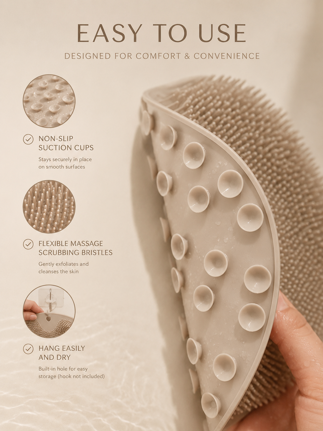 Tapis Nettoyant & Massant Pour Pieds