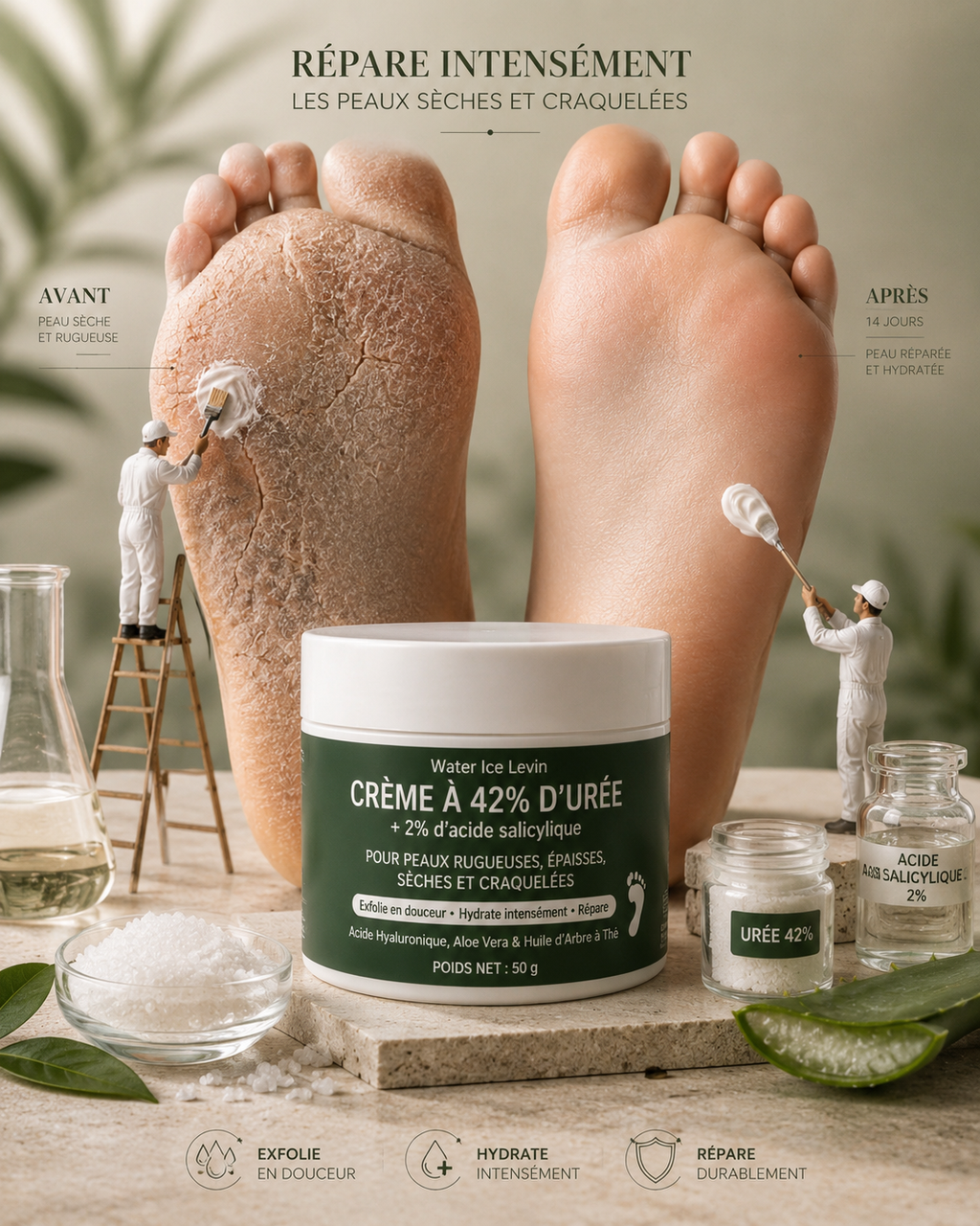 Crème Réparatrice à l’Urée 42%