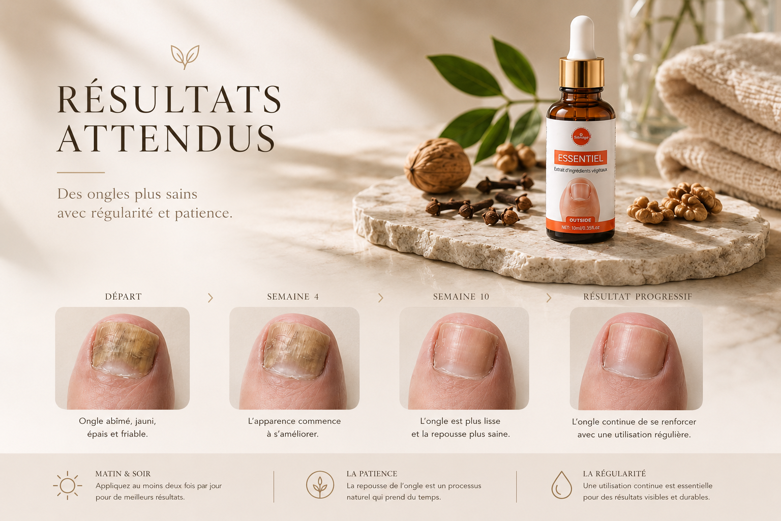 Sérum Réparateur Anti-Mycose pour Ongles