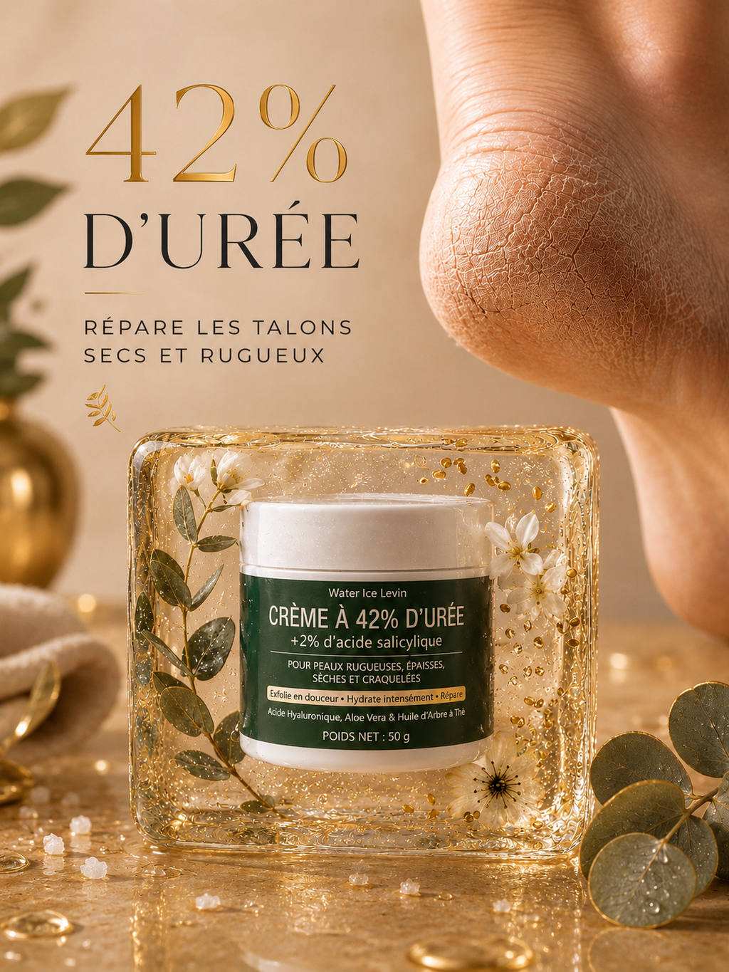 Crème Réparatrice à l’Urée 42%